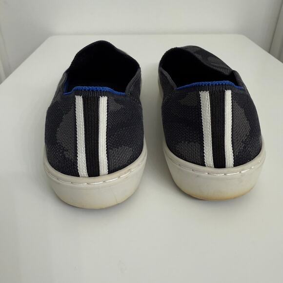 Rothy’s Original Slip On Sneakers Casual Washable Comfort Gray Camo Sz 7.5 - Picture 6 of 8